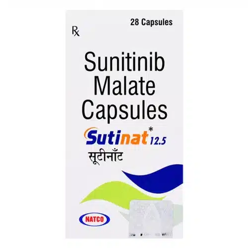 Sutinat 25 MG — 28 capsules